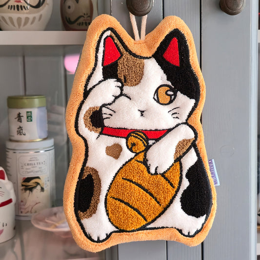 Lucky Cat - Hand Towel