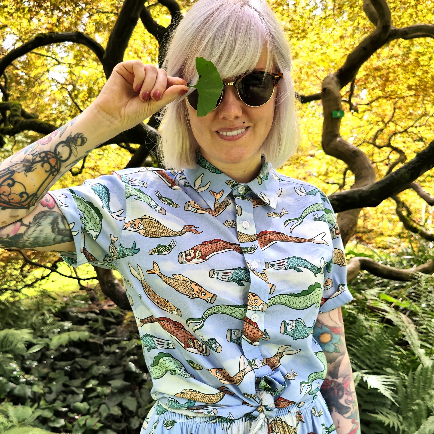 Koi Nobori - Button Up Shirt