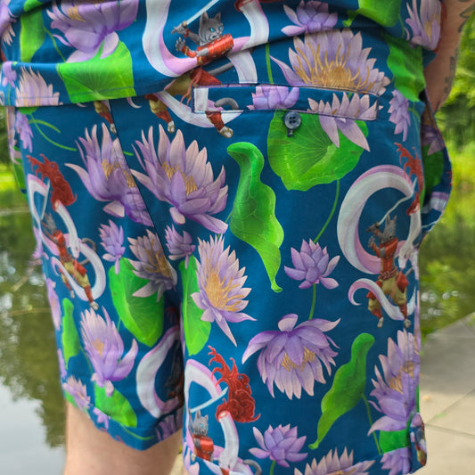 Lotus Samurai - Shorts