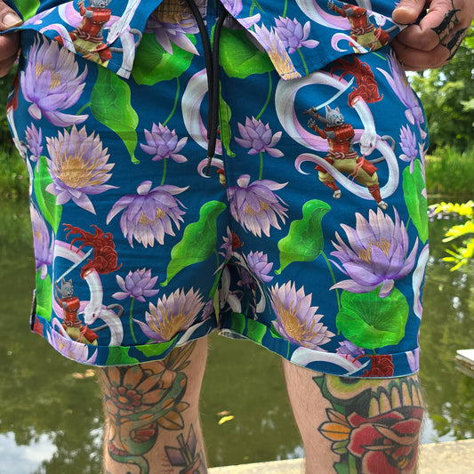 Lotus Samurai - Shorts