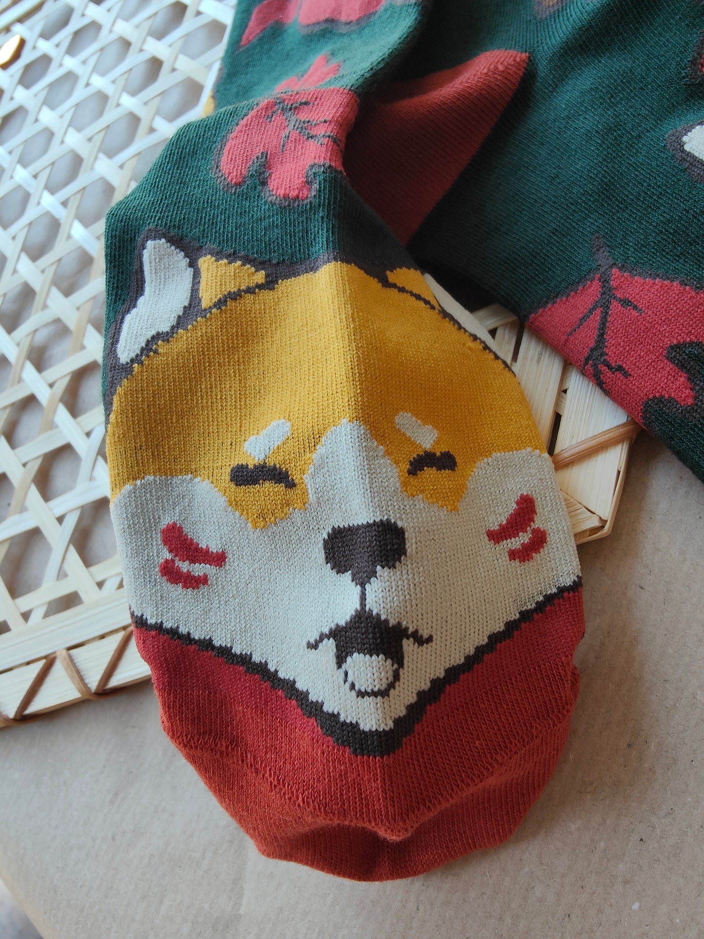 Shiba Inu - Art Socks