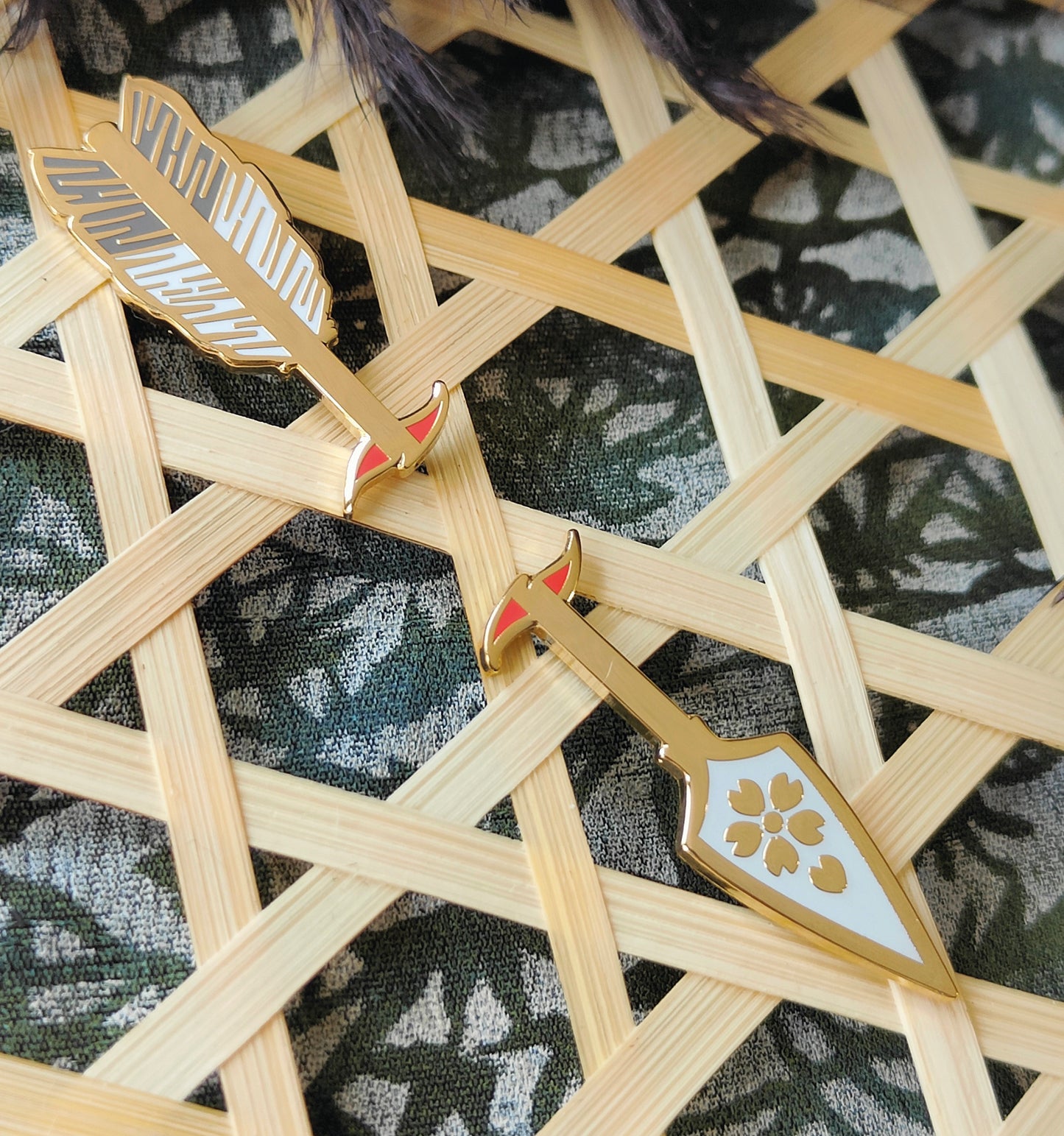 Arrow - 2 part Hard Enamel Pin