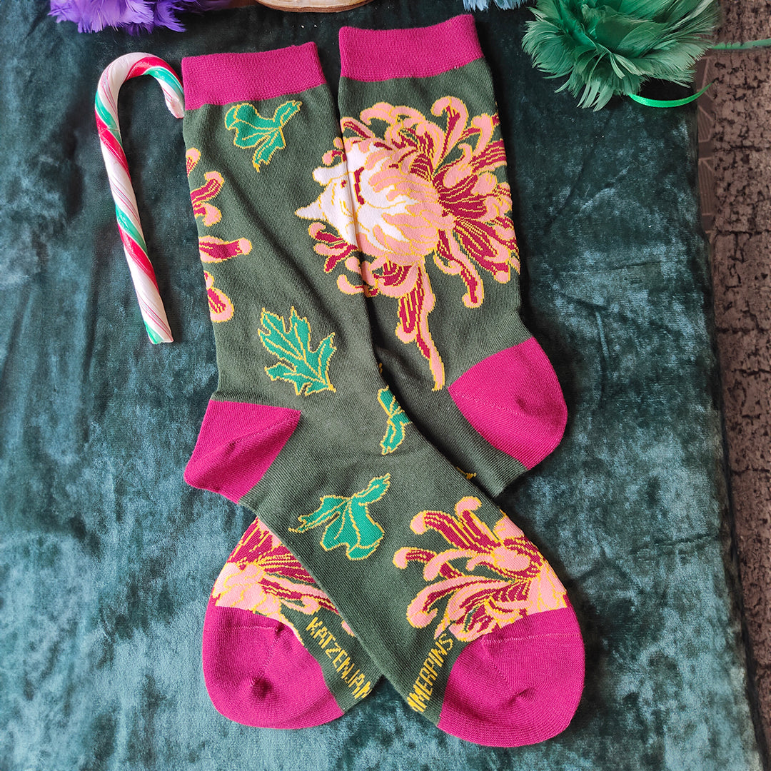 Catsanthemum - Art Socks