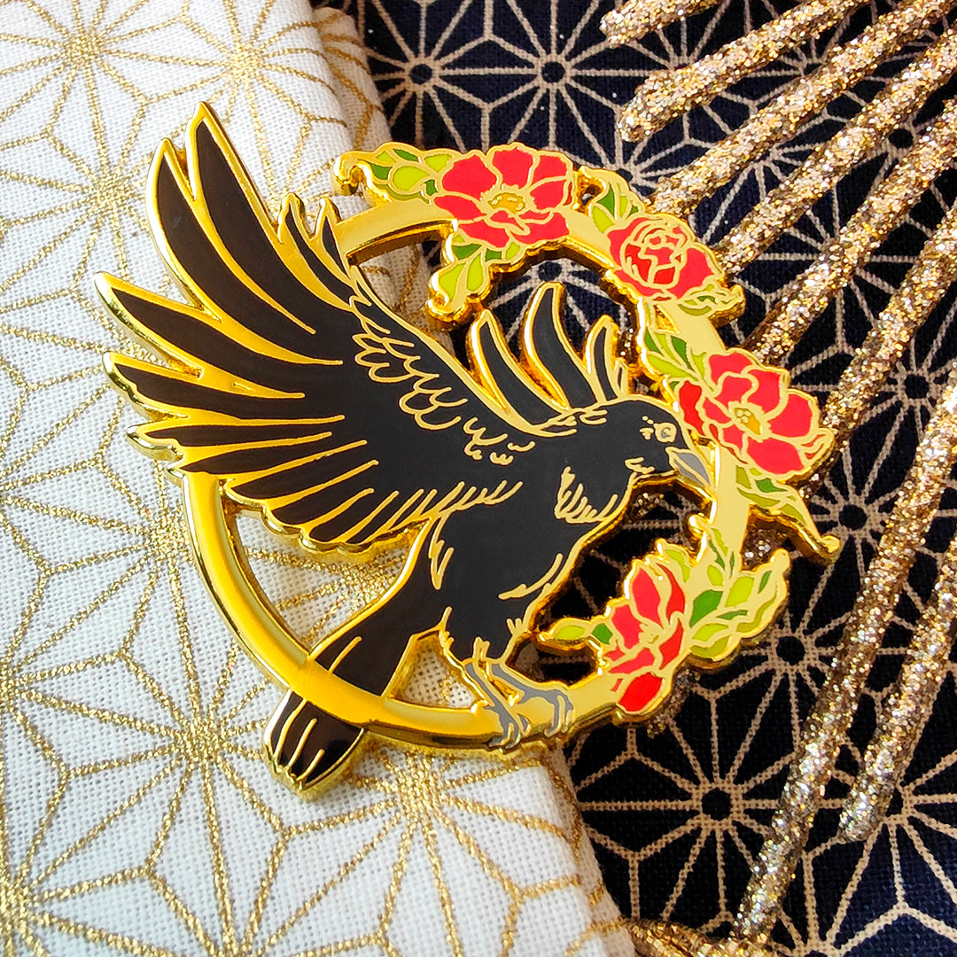Crow's Circle - Hard Enamel Pin