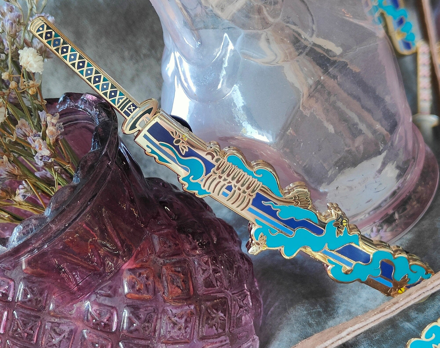 Slider Pin - Oopsie Version: Samurai's Katana