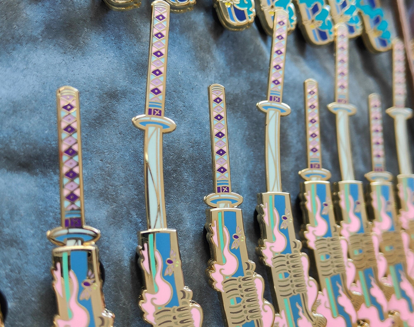 Slider Pin - Oopsie Version: Samurai's Katana