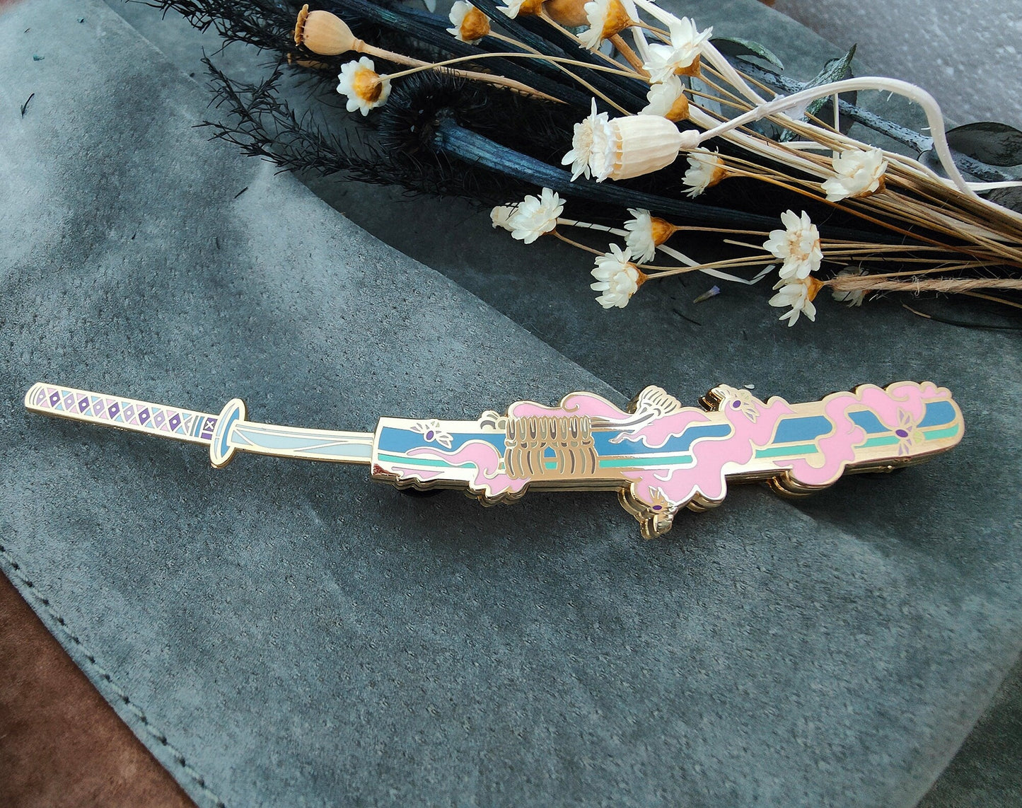Slider Pin - Oopsie Version: Samurai's Katana