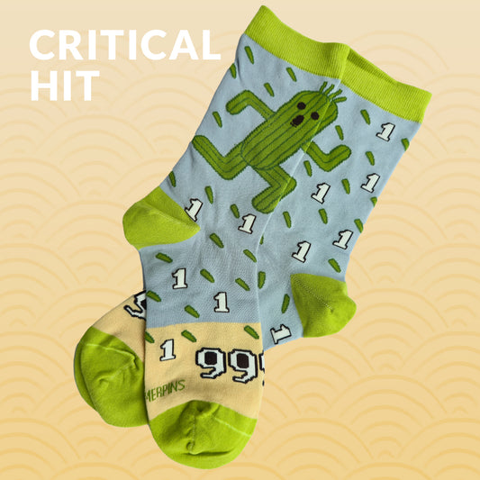 Critical Hit - Art Socks
