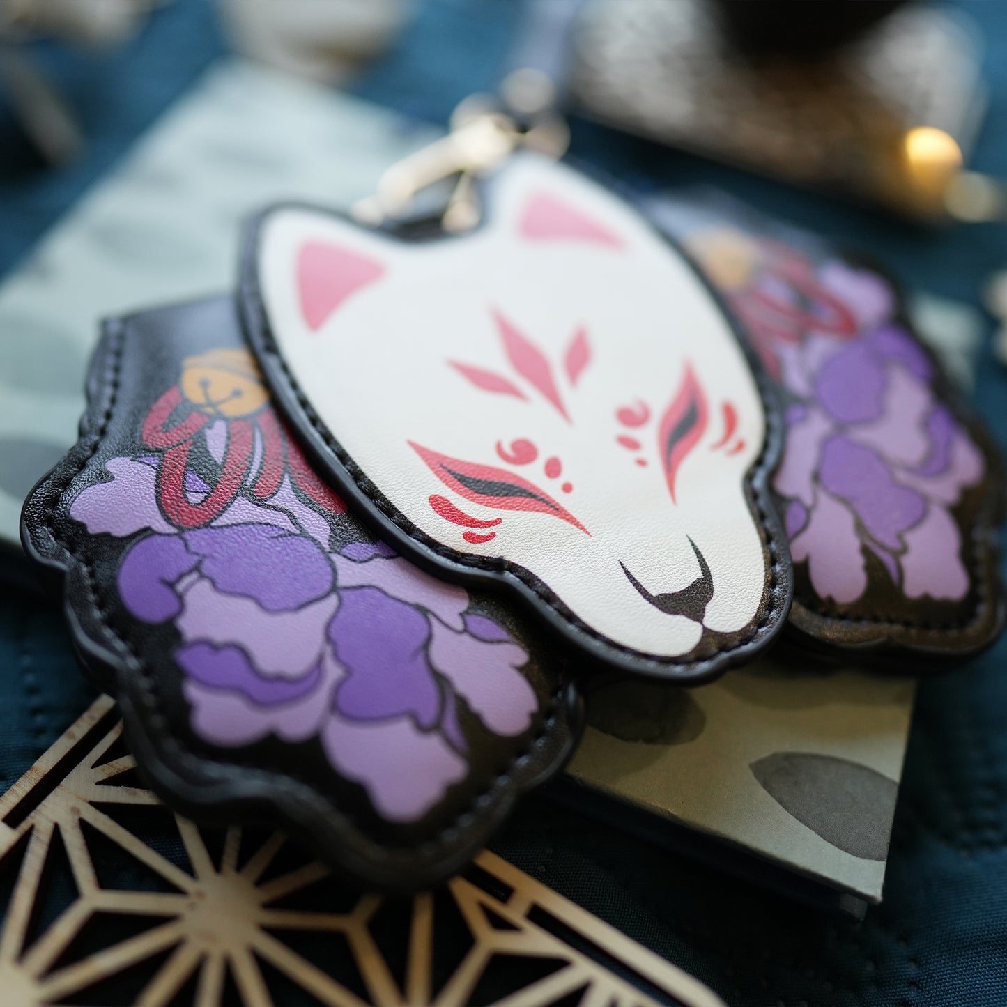 Kitsune Black - Glasses holder