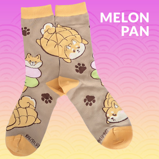 Melon Pan - Art Socks