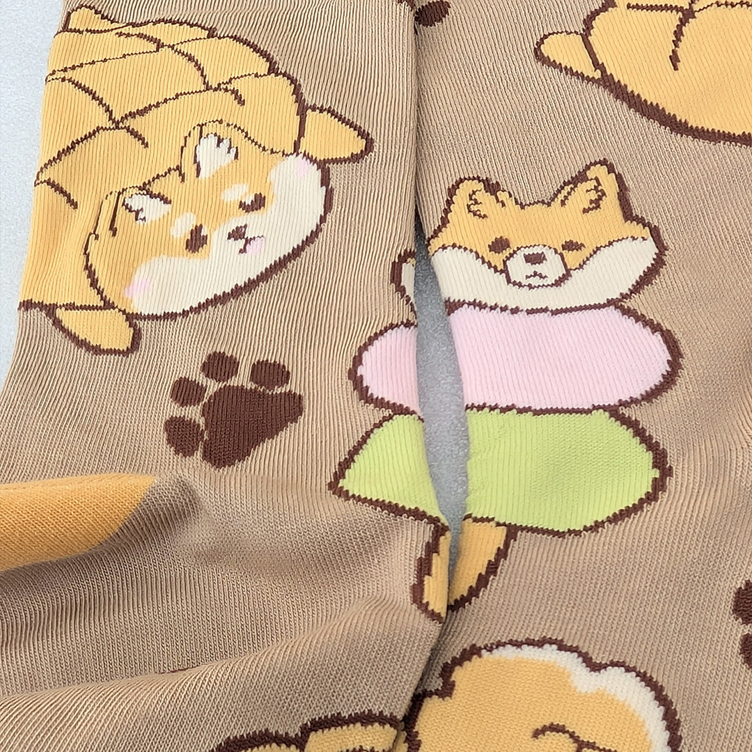Melon Pan - Art Socks