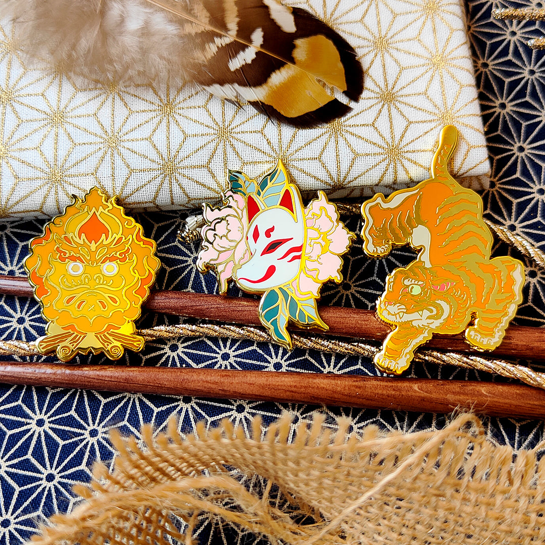 Tiger - Hard Enamel Pin
