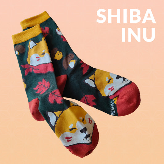 Shiba Inu - Art Socks