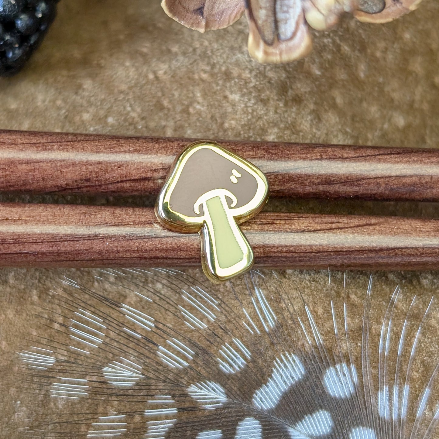 Mushroom Mini Pin