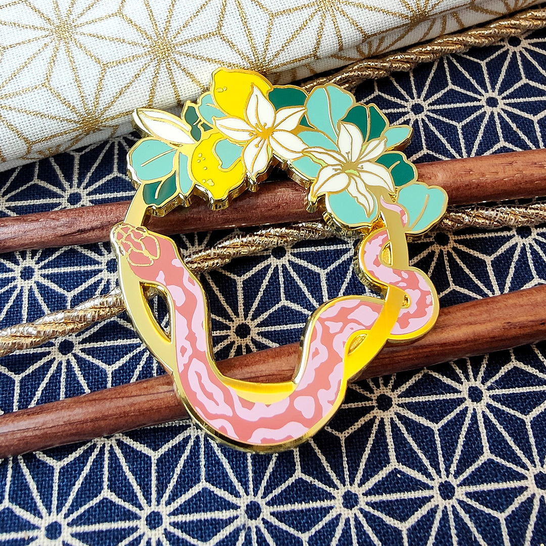 Snake's Circle - Hard Enamel Pin