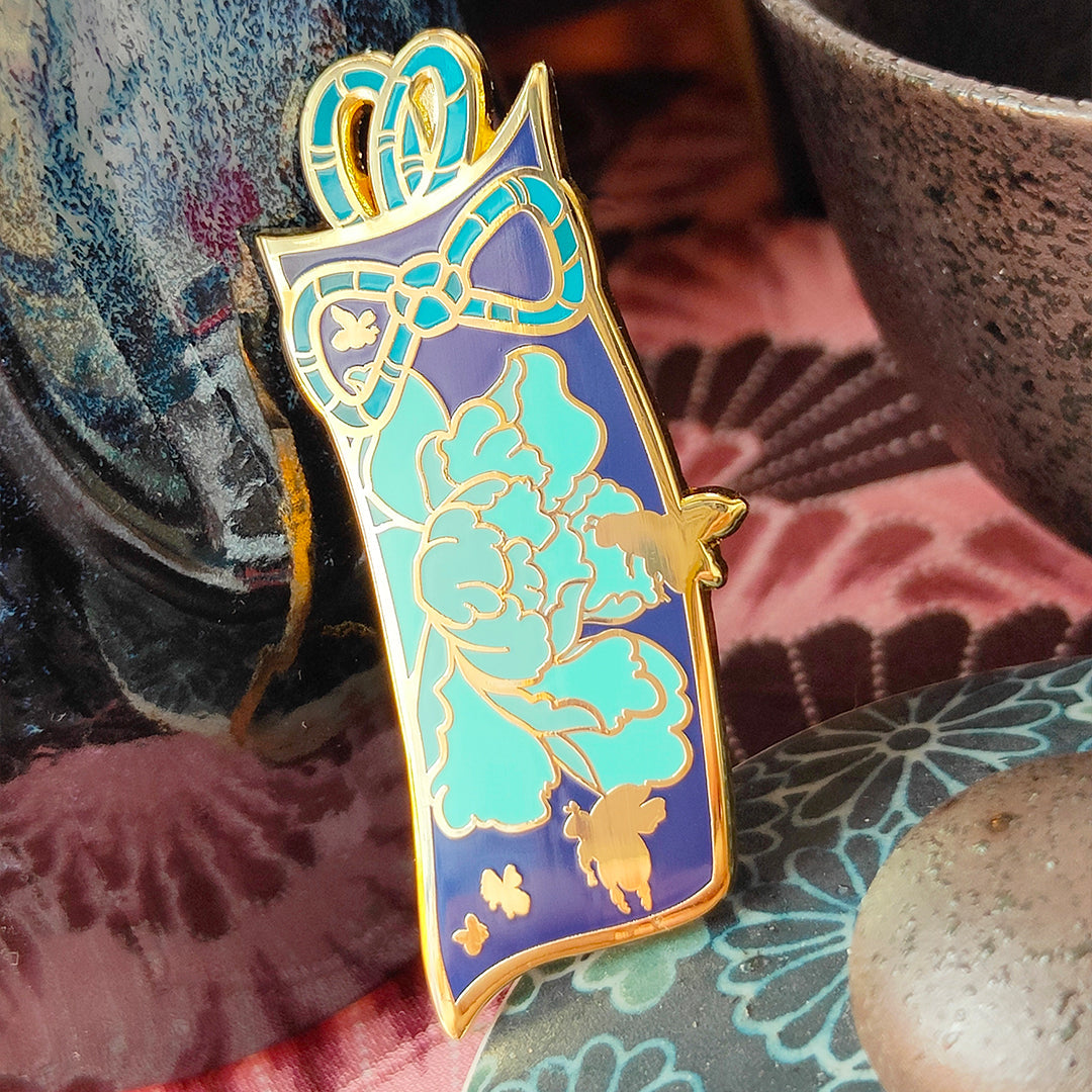 Bee-You Charm Blue + Glitter