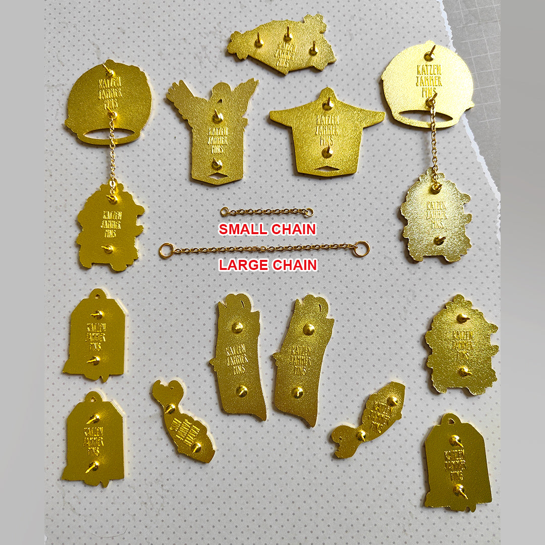 Bee-You Charm Blue + Glitter