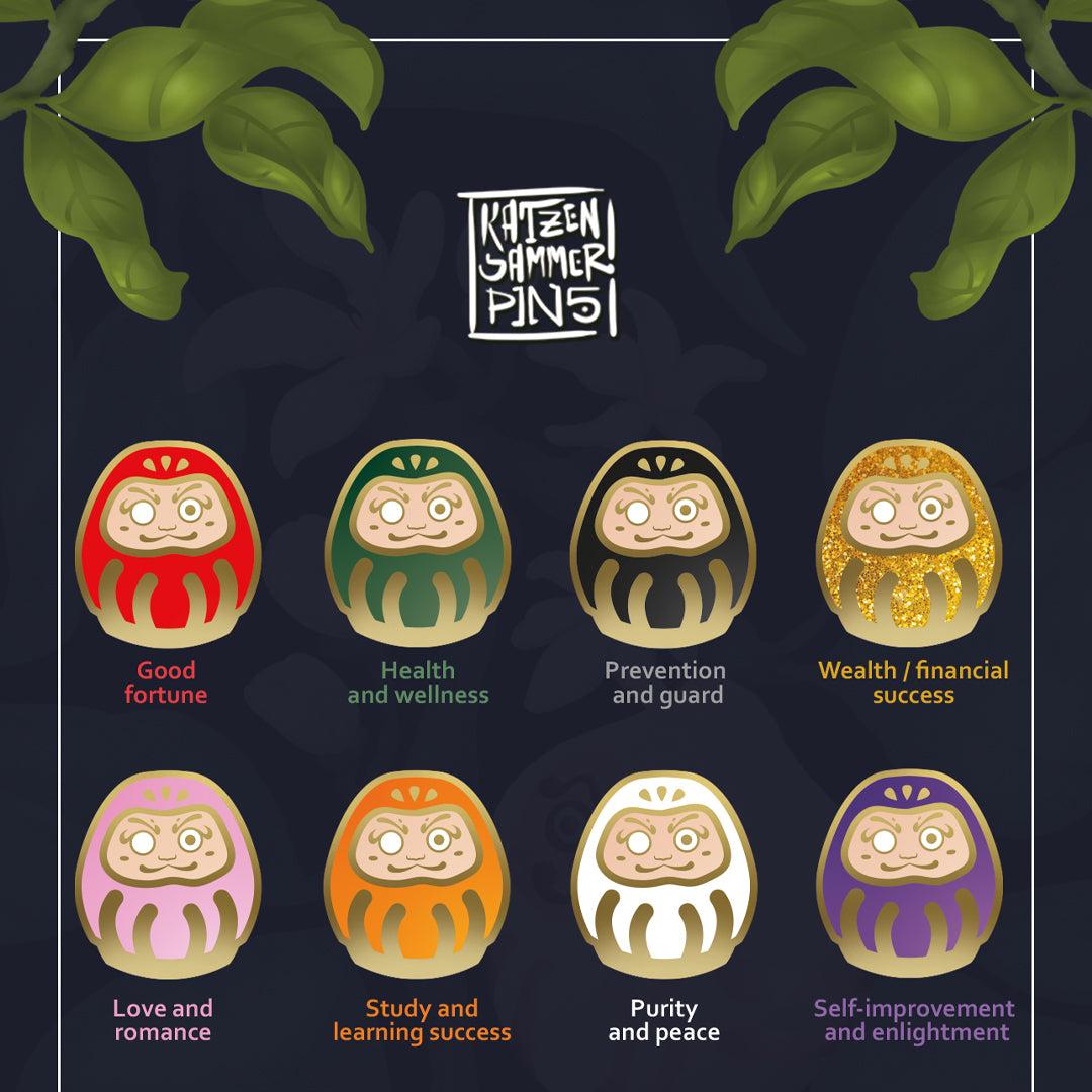 Daruma Lucky Charms