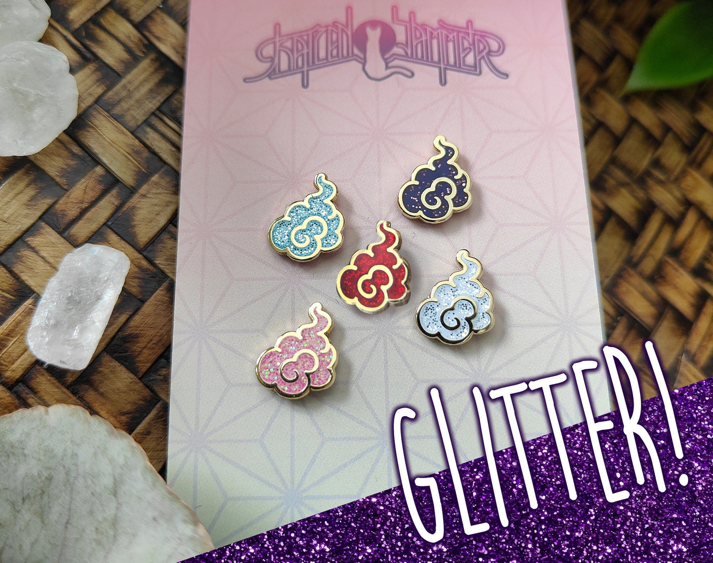 Glitter Cloud Sinful Seven Minipin