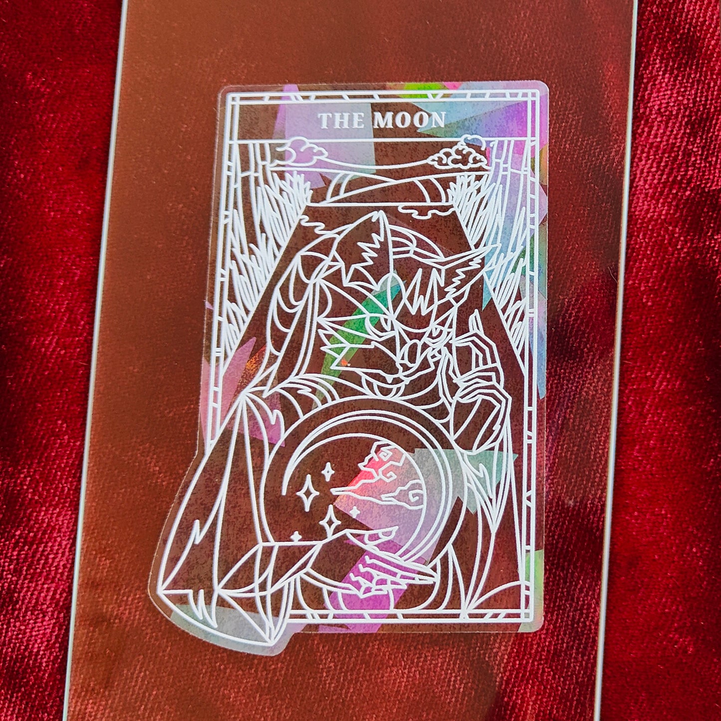 Suncatcher Decal - The Sun Tarot - Rainbow Lights