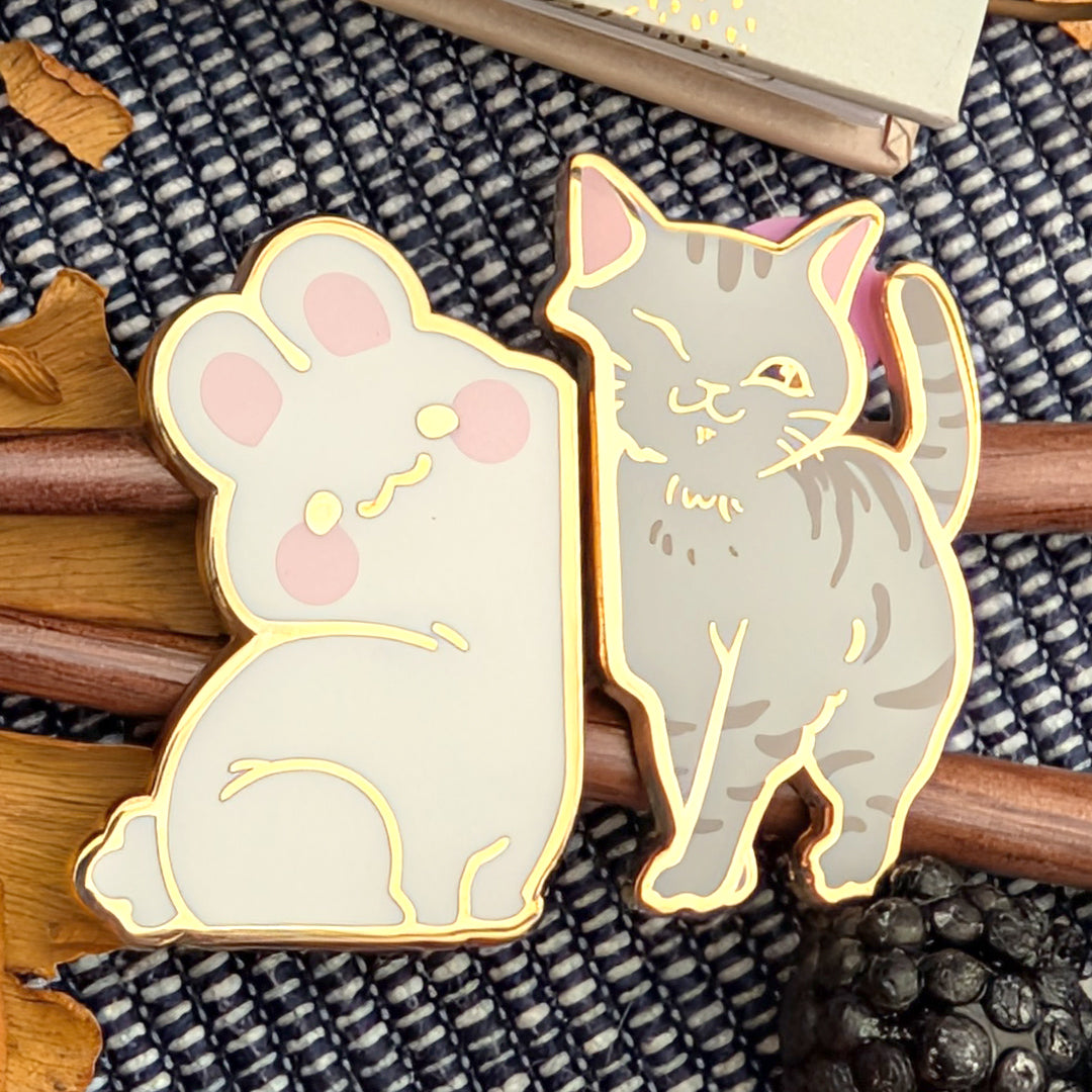 BFF Pin Set - Collaboration with TheBunBunShop