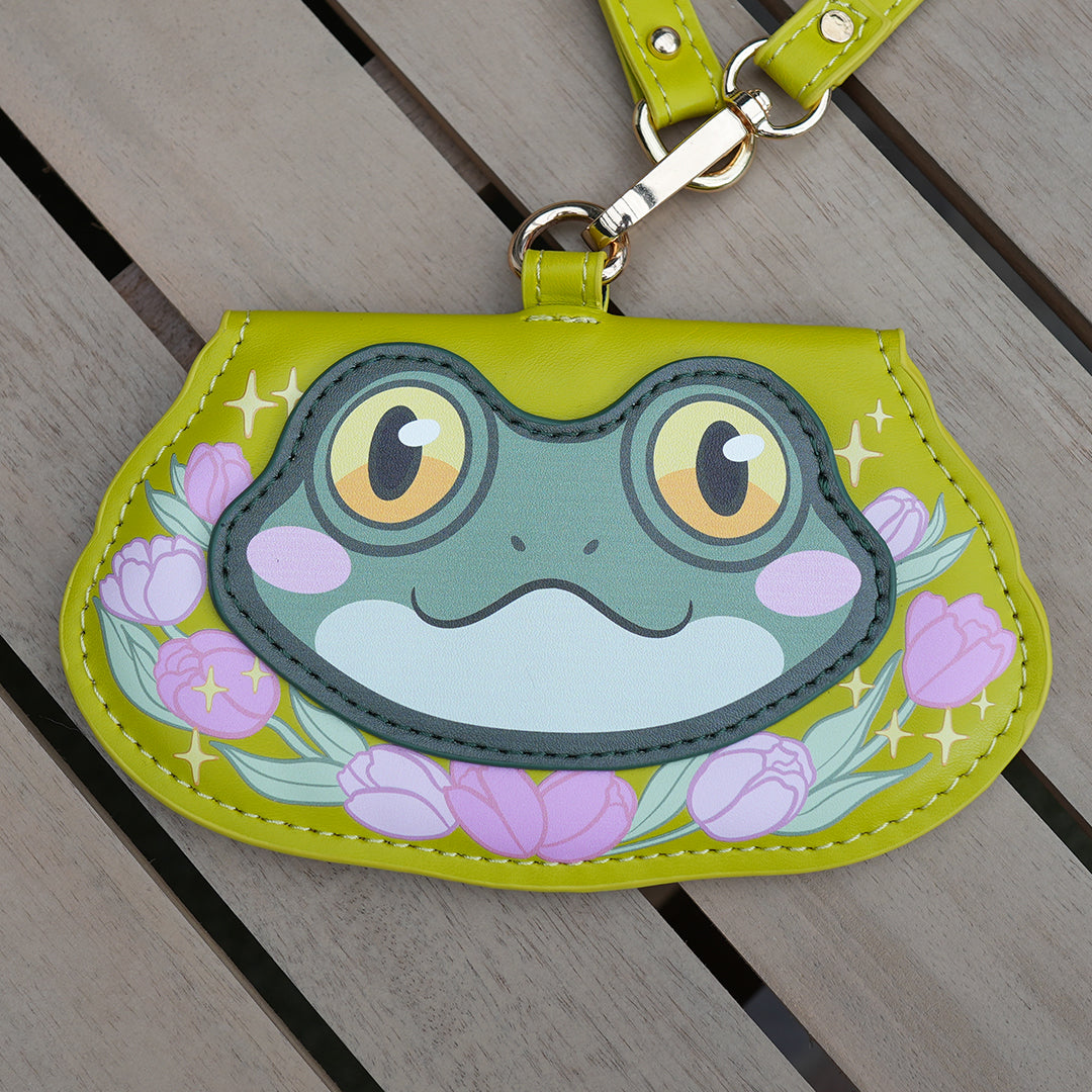 Frog Lime Green Glasses Holder