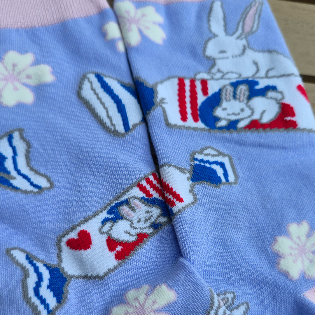 White Rabbit - Art Socks