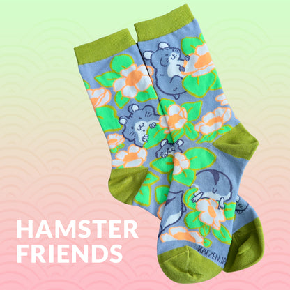 Hamster Friends - Art Socks