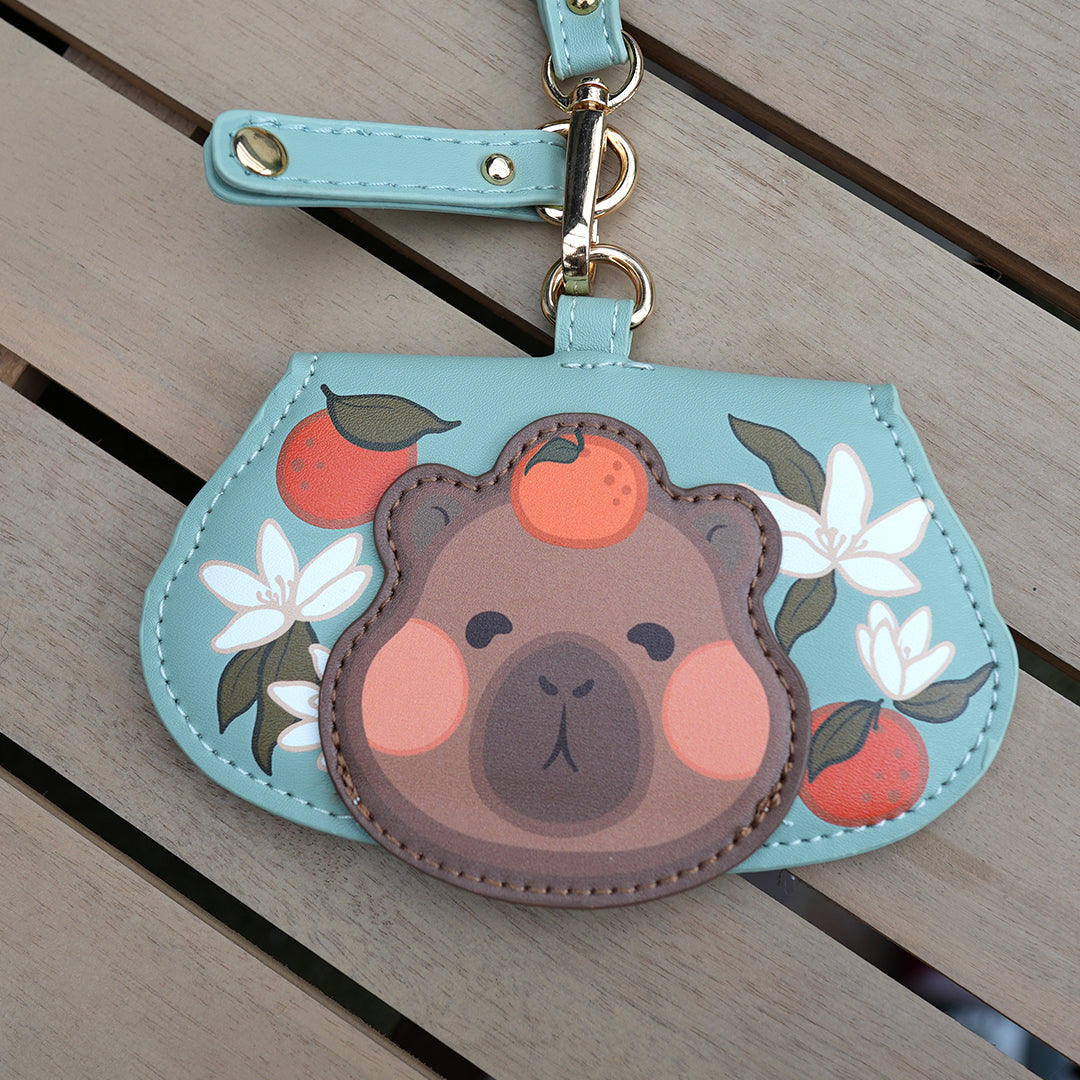 Capybara Green Glasses Holder