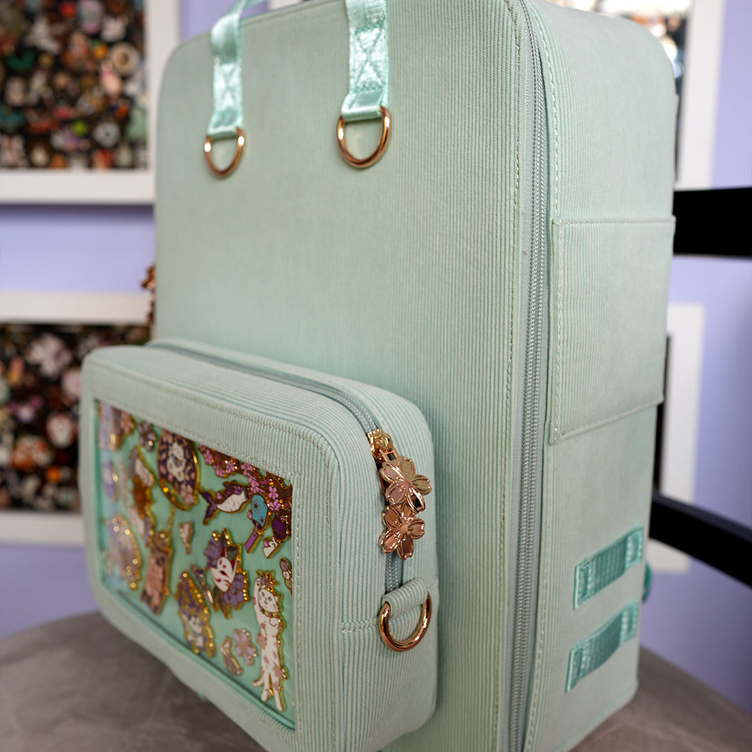 Mint Ita Bag Backpack [GOLD HARDWARE]