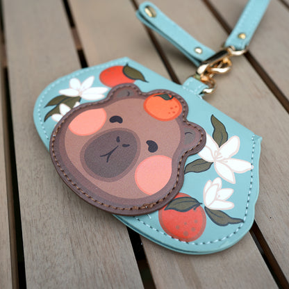 Capybara Green Glasses Holder