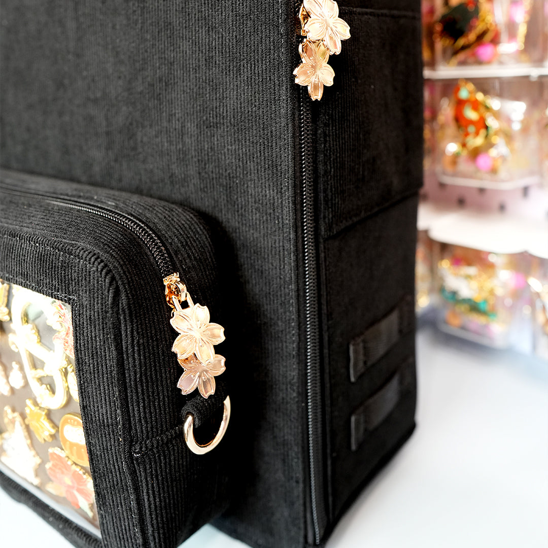 Black Ita Bag Backpack [SILVER HARDWARE]