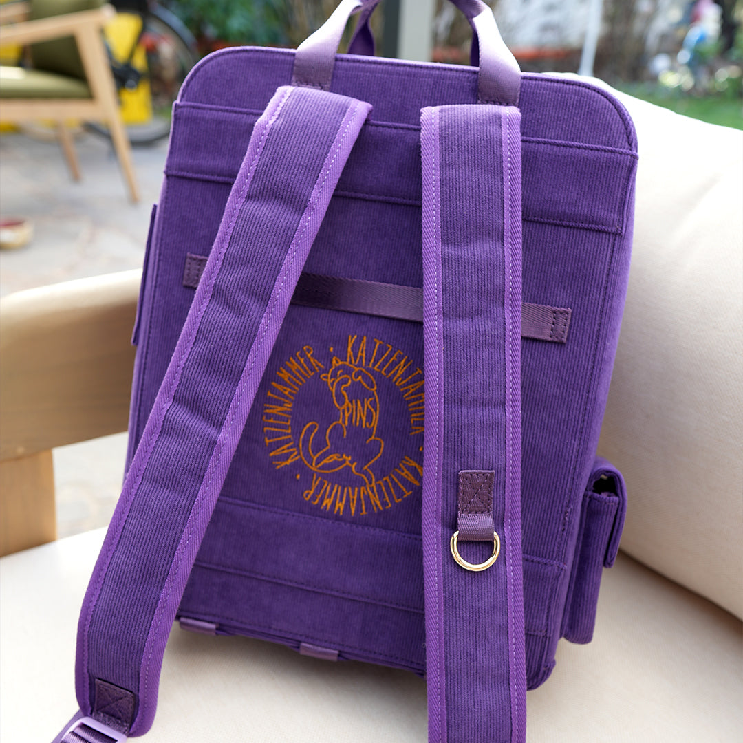 Violet Ita Bag Backpack [GOLD HARDWARE]