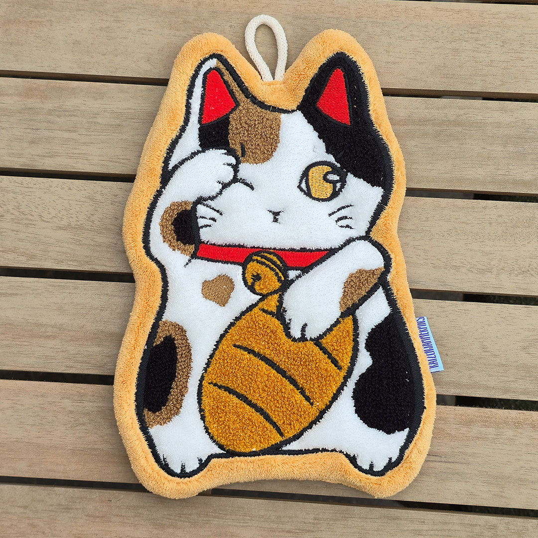Lucky Cat - Hand Towel