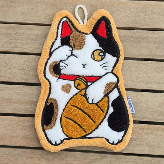 Lucky Cat - Hand Towel