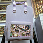Purple Blue Ita Bag Backpack [GOLD HARDWARE]