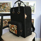Black Ita Bag Backpack [SILVER HARDWARE]