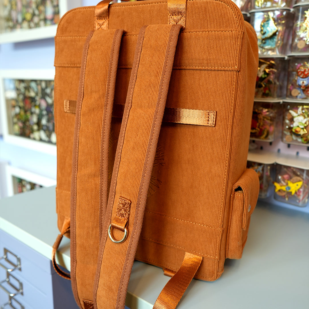Mustard Ita Bag Backpack [GOLD HARDWARE]