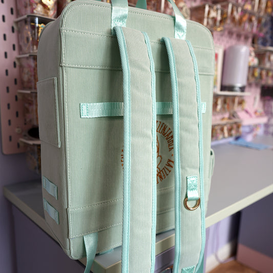 Mint Ita Bag Backpack [GOLD HARDWARE]
