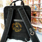 Black Ita Bag Backpack [SILVER HARDWARE]