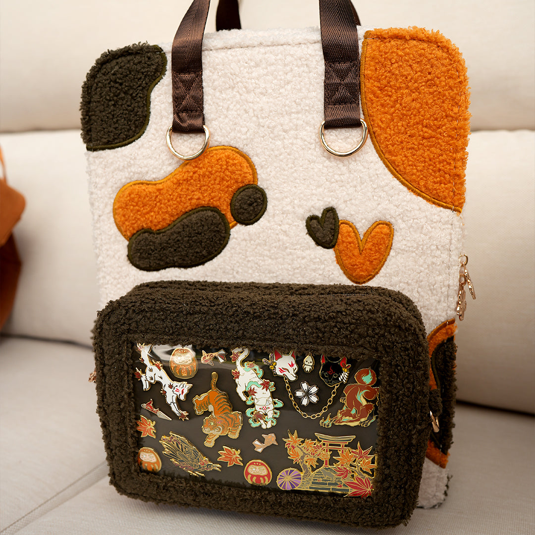 Ita Bag Backpack Calico + Front Pocket