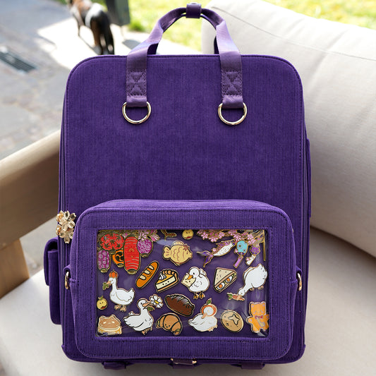 Violet Ita Bag Backpack [GOLD HARDWARE]