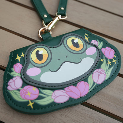 Frog Dark Green Glasses Holder