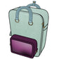 Ita Bag Backpack Mint + Front Pocket [PRE ORDER]