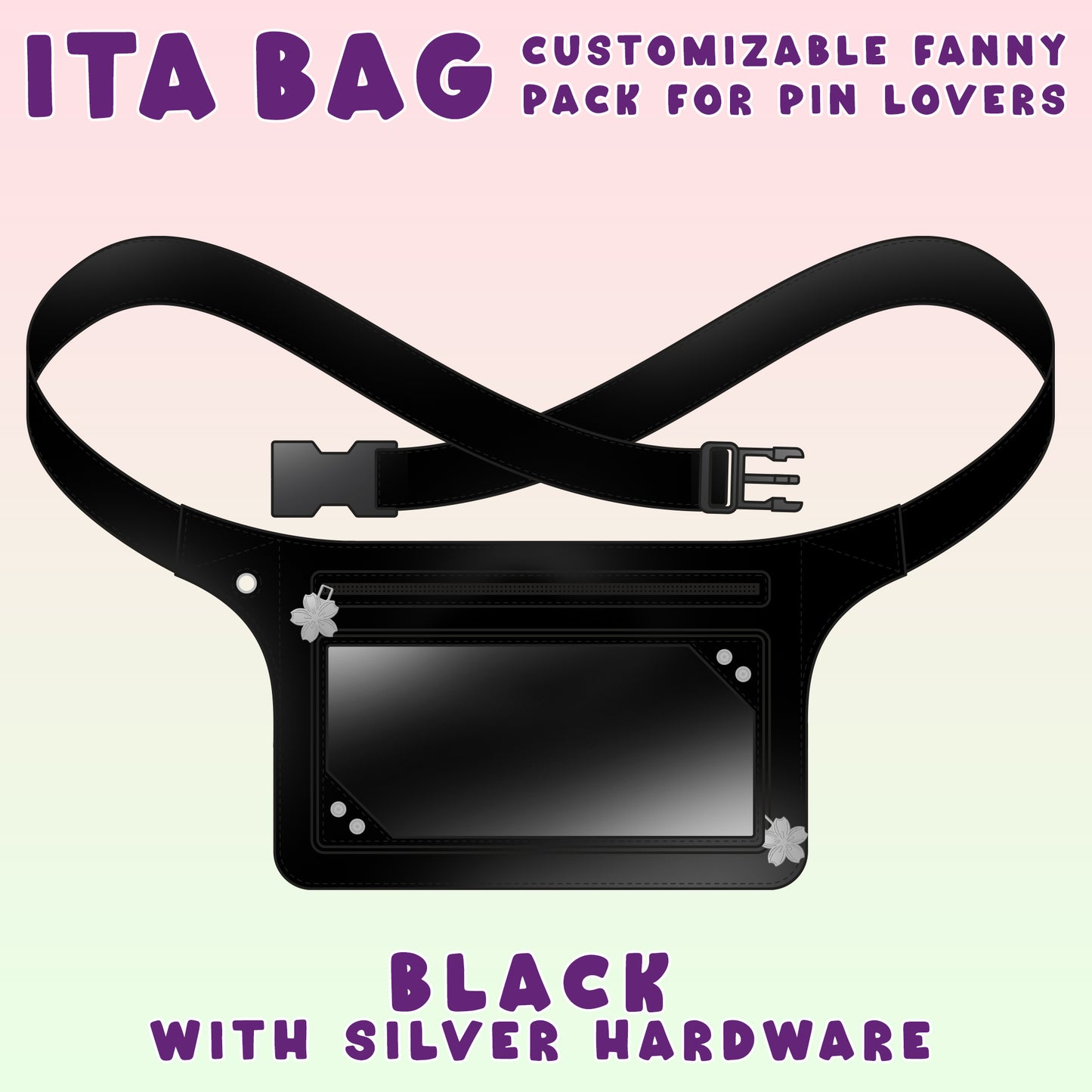 ITA Bag - Customizable fanny pack for pin lovers [KICKSTARTER PRE ORDER]