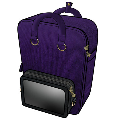 Ita Bag Backpack Violet + Front Pocket [PRE ORDER]