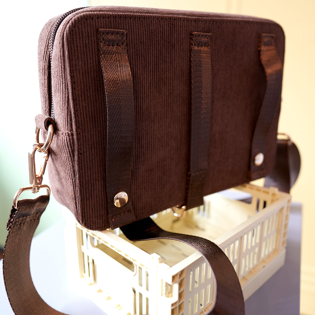 Ita Bag Backpack Old Rose + Front Pocket [GOLD HARDWARE]