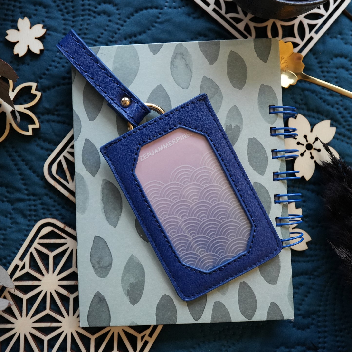 Card Holder Blue