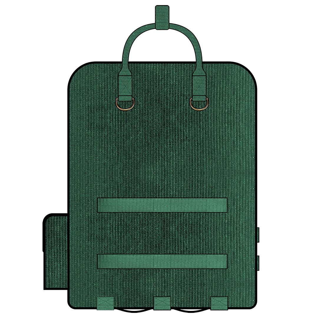 Ita Bag Backpack Green + Front Pocket [PRE ORDER]