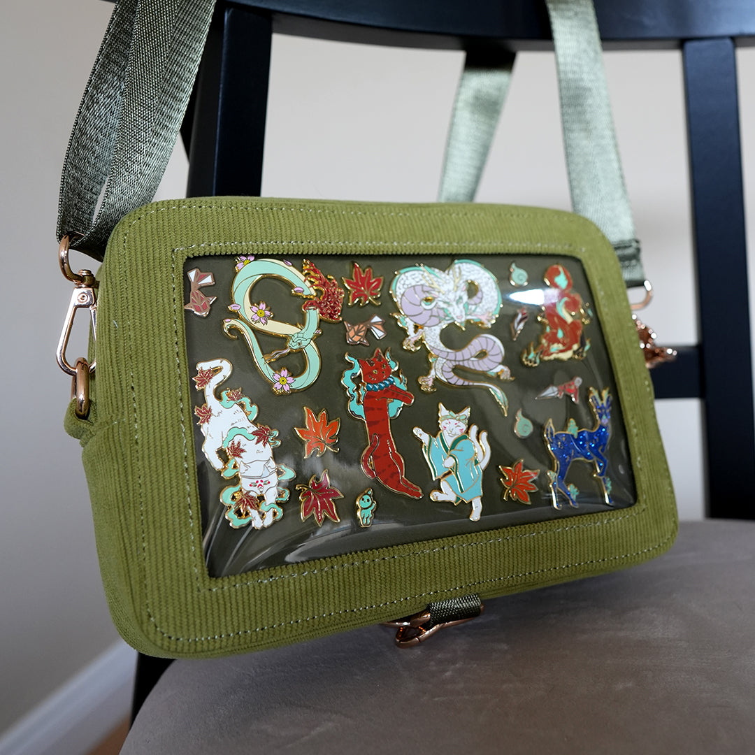 Front Pockets for your Ita Bag Backpack [GOLD HARDWARE]